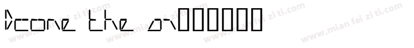 Dcone the ai字体转换